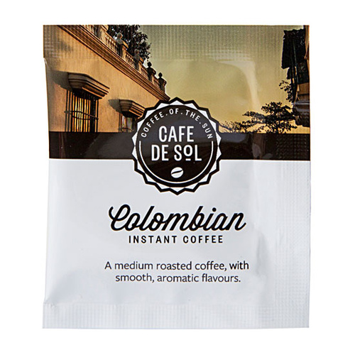 500 x Cafe De Sol Columbian Coffee Sachets