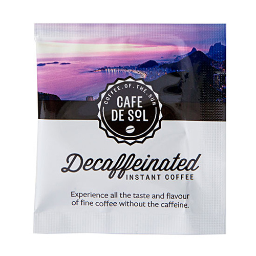 500 x Cafe De Sol Decaf Coffee Sachets