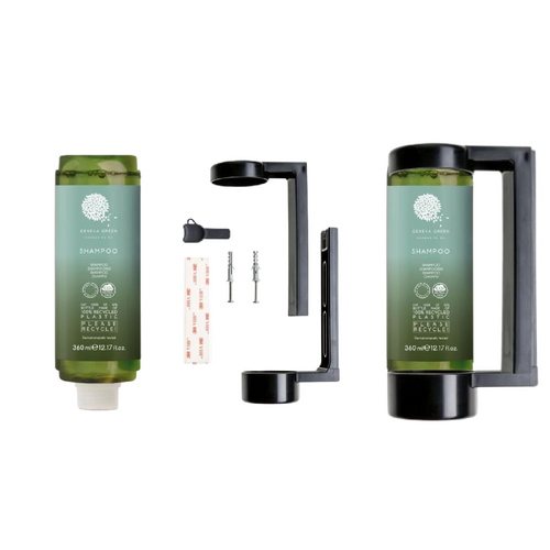 Geneva Green Shampoo Cartridge 360ML + Black Holder