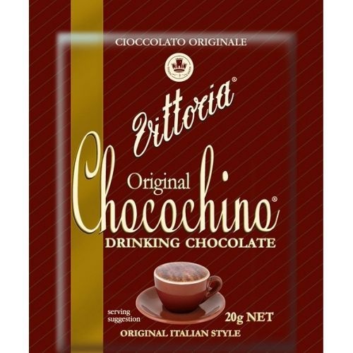 100 x Vittoria Chocochino Hot Chocolate Sachet 20g 