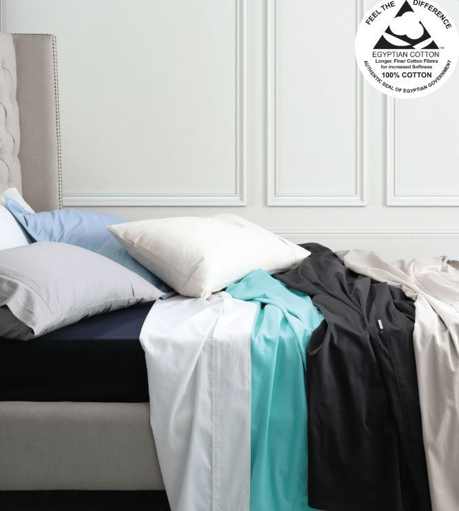 Split King Sheet Set 400TC Pewter Bnb Supplies