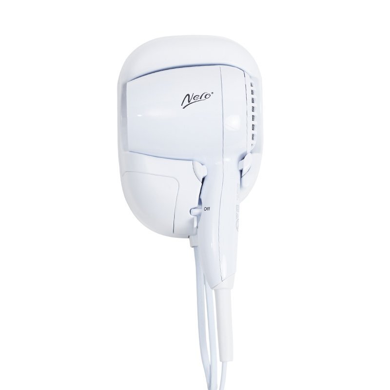 Nero Snug Wall Mounted Hair Dryer | Hotel Products| Bnb Supplies