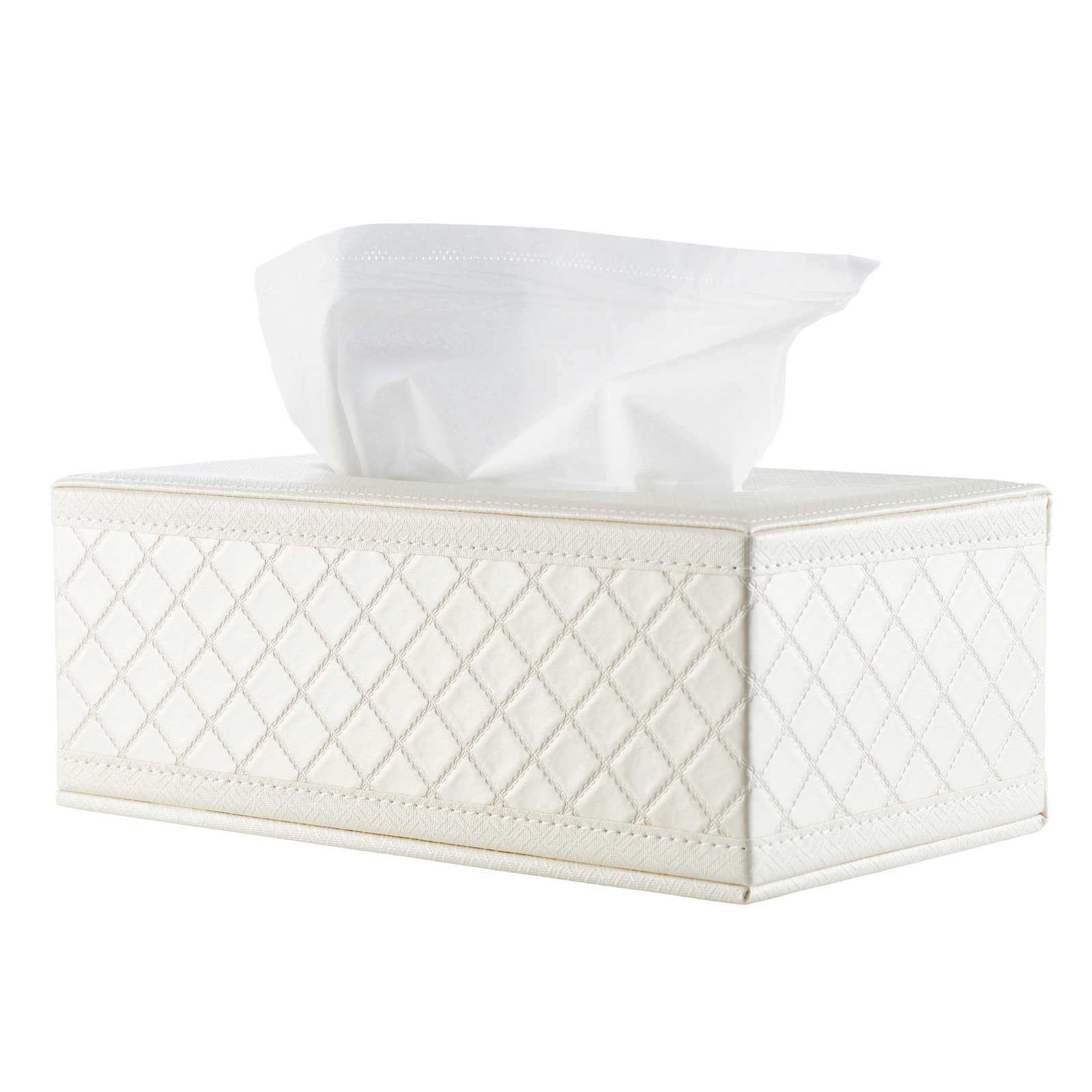 Cream tissue box cover deals