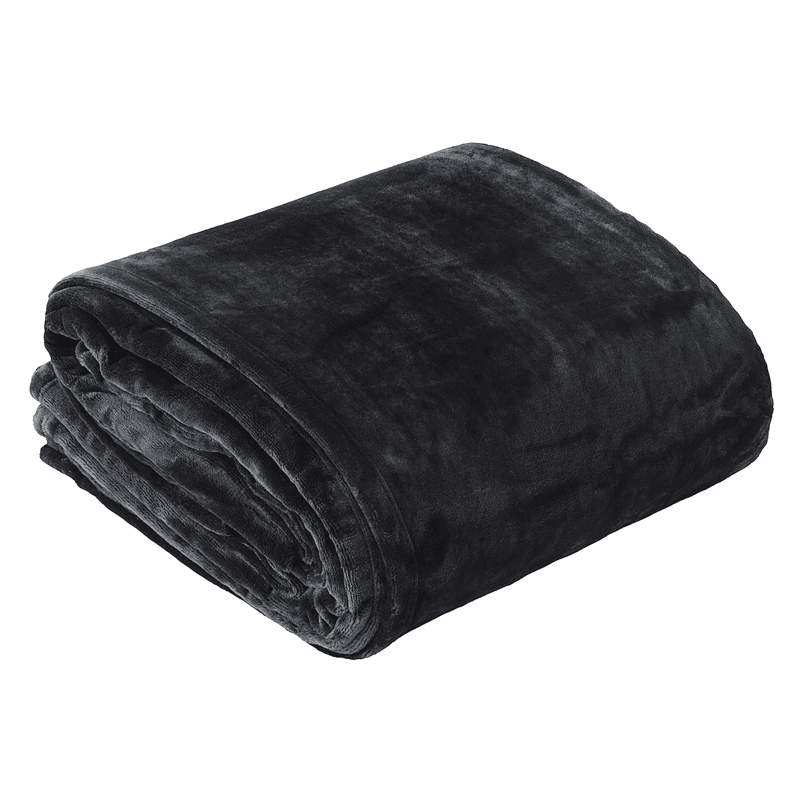 Charcoal Ultra Soft Velvet Blanket Double