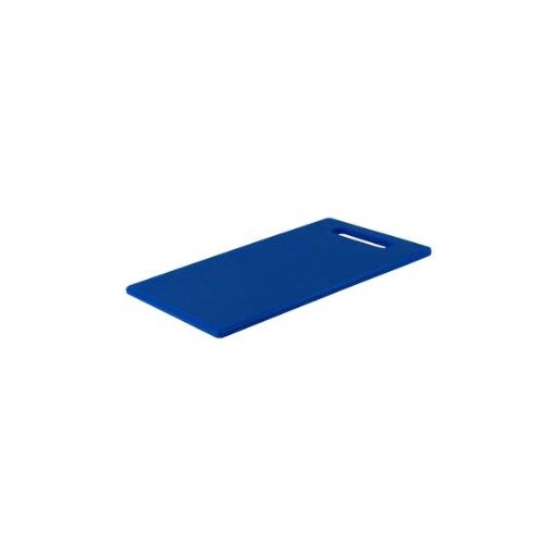 Chef Inox Cutting Board Polyethylene Blue with Handle 250 x 400 x 13mm