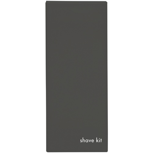 Charcoal Boxed Shaving Kit x 100
