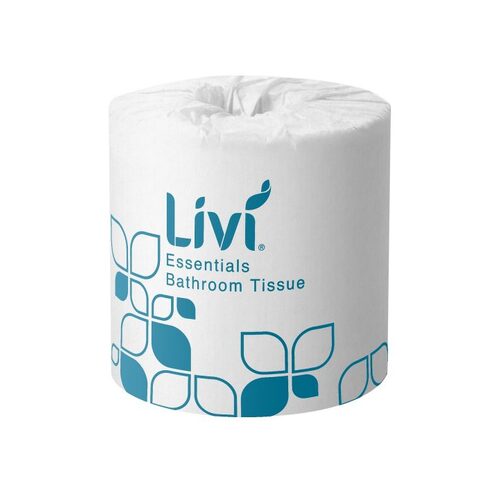 Livi Essentials Toilet Paper 2ply 400s x 48