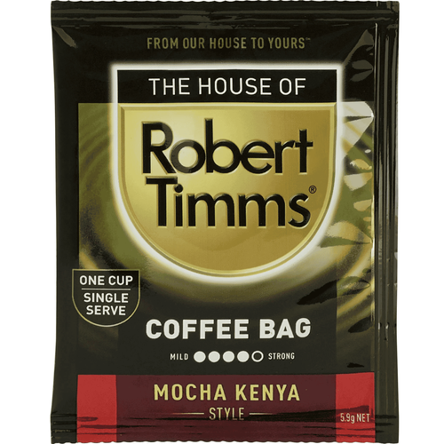 Robert Timms Coffee Bags Mocha Kenya X 100