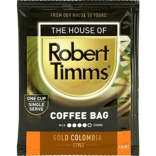 Robert Timms Gold Colombia Coffee Bags X 100 