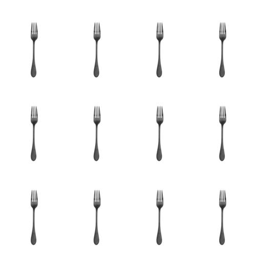 Tablekraft Soho Ink Dessert Fork x 12