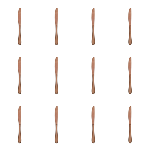 Tablekraft Soho Rose Gold Table Knife x 12 