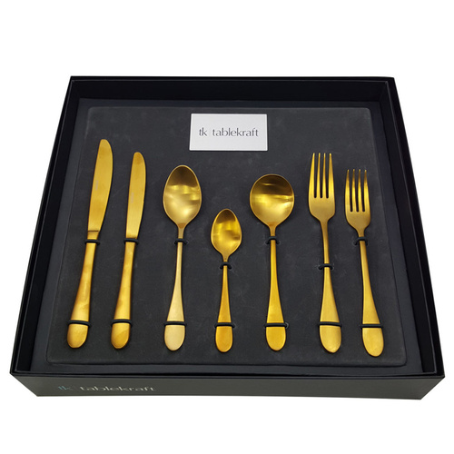 Tablekraft Soho Gold 56Pc Cutlery Set