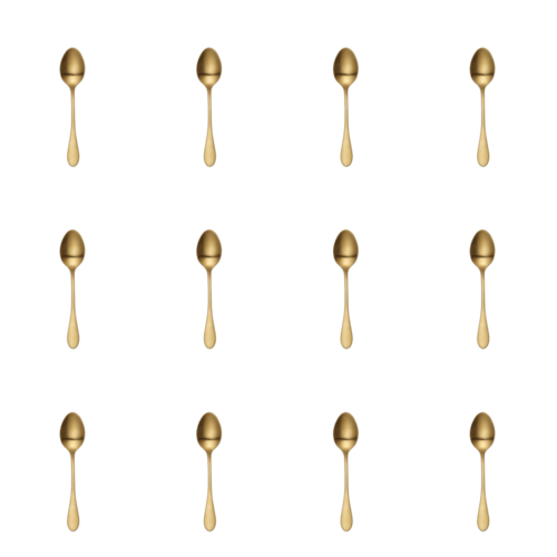 Tablekraft Soho Gold Dessert Spoon x12