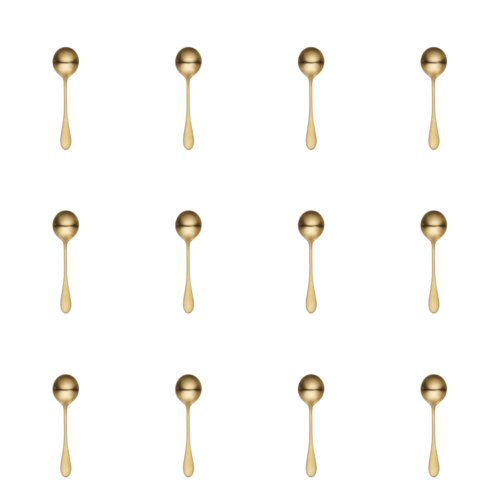 Tablekraft Soho Gold Soup Spoon x12