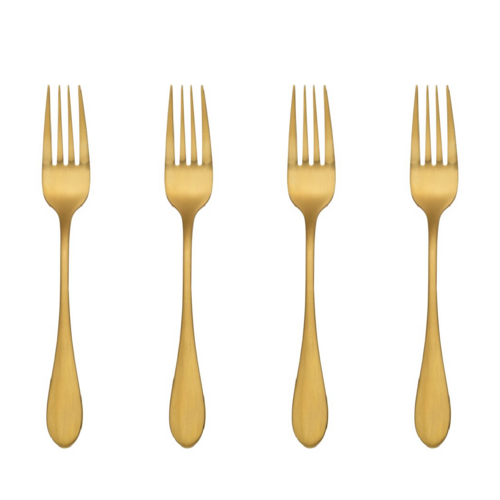 Tablekraft Soho Gold Table Fork x 4