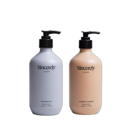 Sincerely Clean 500ml Shampoo & Conditioner Bundle