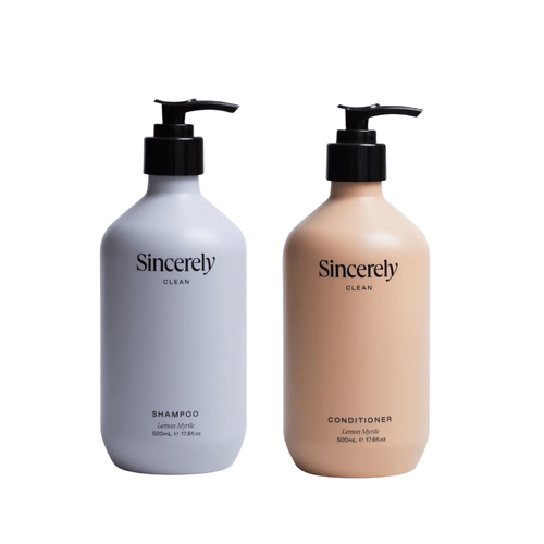 Sincerely Clean 500ml Shampoo & Conditioner Bundle
