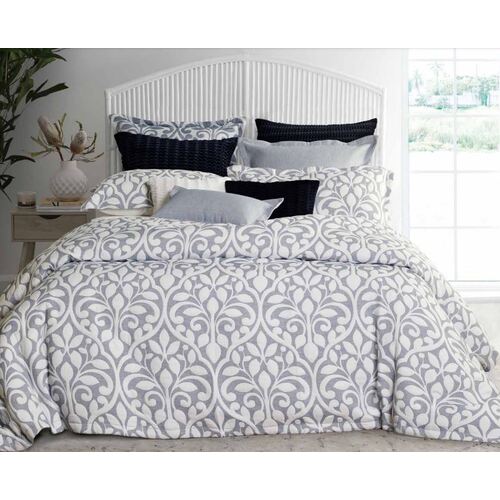 Marina Blue Queen Quilt Cover Set