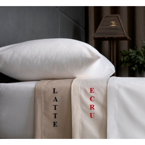 Long Single Fitted Sheet - White