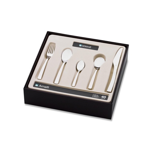 Tablekraft Amalfi Cutlery Set 40Pc 