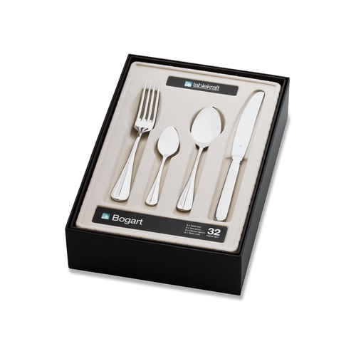 Tablekraft Bogart Cutlery 32Pc Set Boxed (Solid Knives)