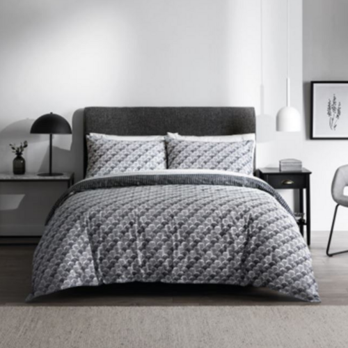 Actil Charcoal Staunton Pillowcase