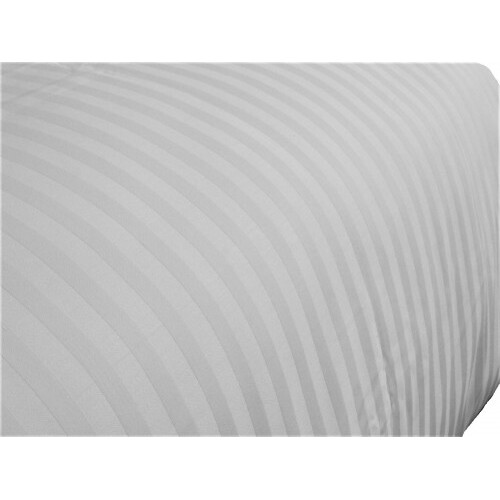 10mm Satin Stripe Single Flat Top Sheet