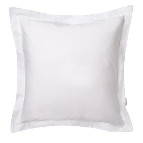 300 TC Logan & Mason European Pillow - White