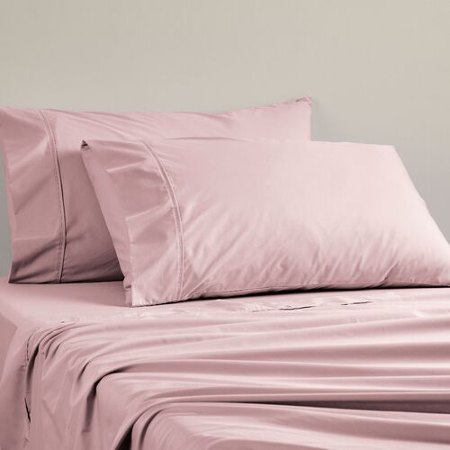 Single 300TC Cotton Percale Sheet Set - Dusk