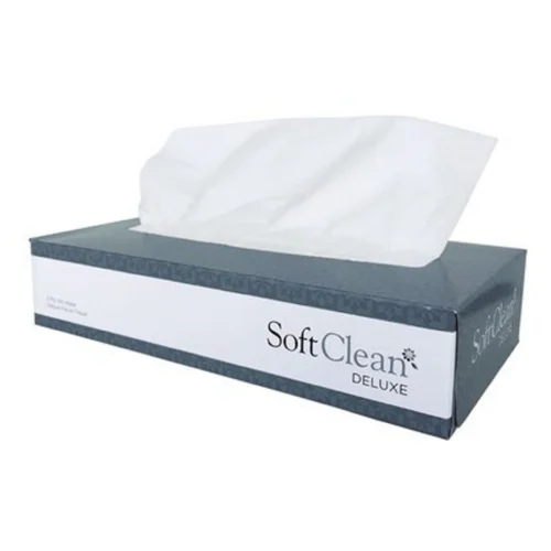 48 x Soft Clean Facial Tissue 100'S 