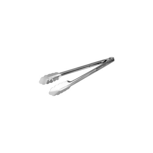 Chef Inox Utility Tong with Black PVC Handle 230mm