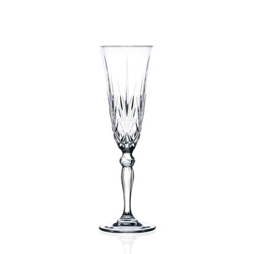 RCR Melodia Champagne Flute 160ml X 6