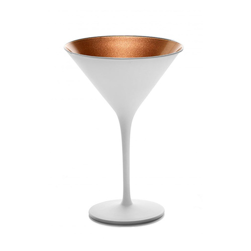 Stolzle Olympic Cocktail Glass 240 ml White/Bronze X 6