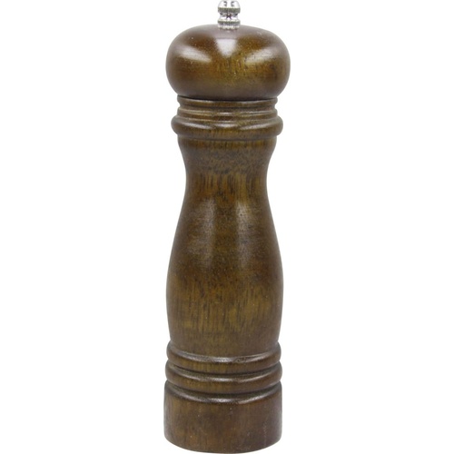 Chef Inox Salt or Pepper Mill -Dark Wood 215Mm