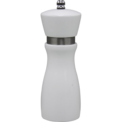 Chef Inox Salt or Pepper Mill- White Wood 155Mm