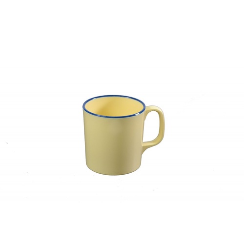 Melamine Mug Yellow/Blue x 6