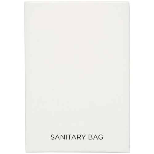 White Boxed Sanitary Bag x 250