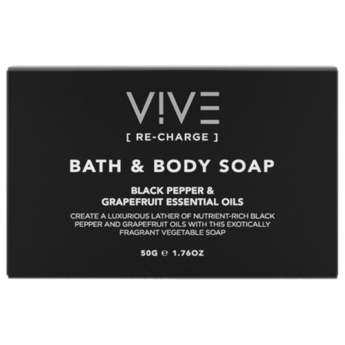 Vive Re-Charge Bath & Body Soap 50gm X  50