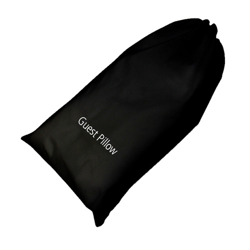 Guest Pillow Bag - Black Non Woven