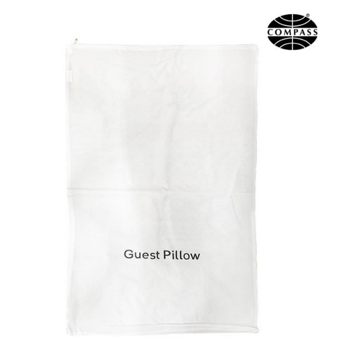 Guest Pillow Bag - White Non Woven