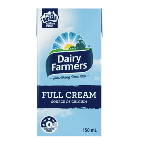 Dairy Farmers Full Cream UHT 150ml x 32