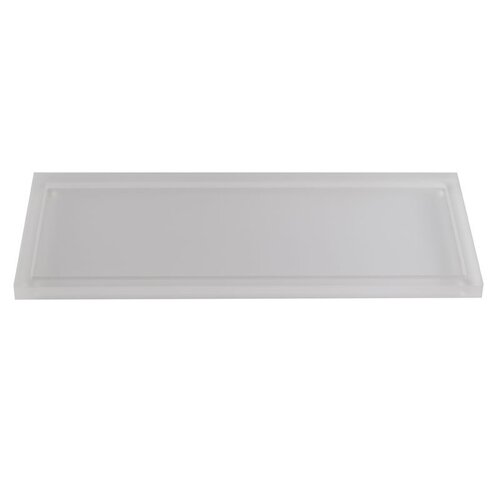 Acrylic Opaque Rectangular Amenity Tray
