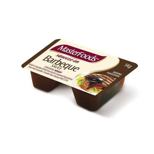 Masterfoods BBQ Sauce 14gm x 100