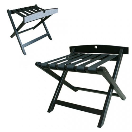 Wooden Luggage Rack 