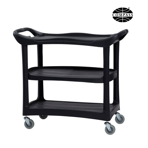 Compass 3-Shelf Utility Cart