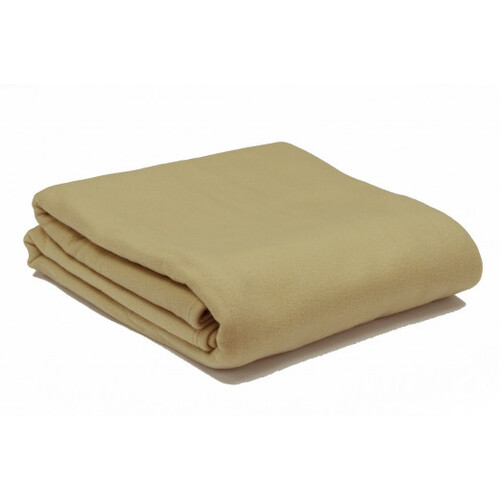 Alliance Ultra Fleece Blanket Camel - Single