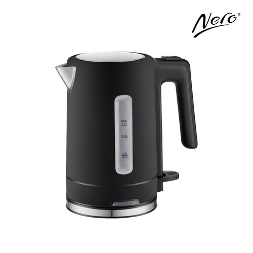 Nero Select Black Stainless Steel Kettle 1L