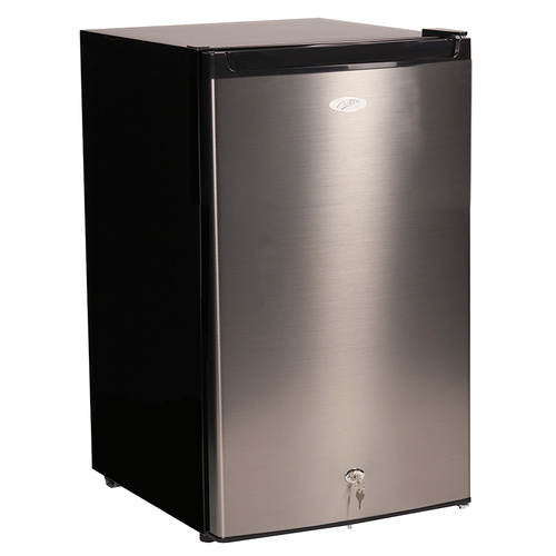 Nero 125L Stainless Steel Bar Fridge and Freezer