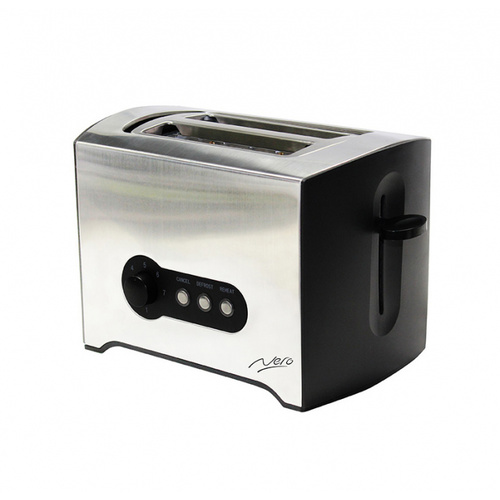 Nero Stainless Steel Toaster 2 Slice 