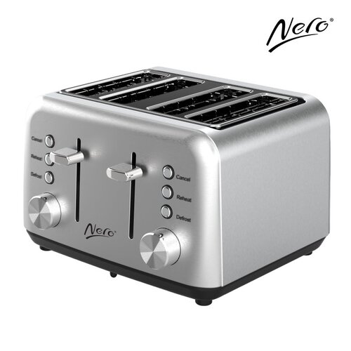 Nero 4 Slice Classic Style Toaster